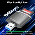 Pikkukuva 3 / 5: 2-in-1 USB- ja SD-lukija-adapteri, SD TF -kortti USB 3.0 -adapteriin