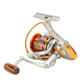 Miniatyrbillede 3 af 8: EF4000 Havfiskeri Hjul Flue Stang Spinderhjul CNC Metal Digital Vippearm Baitcasting Hjul