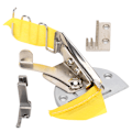 Miniatyrbillede 2 af 8: Sy-maskine binder dobbelt folder låsesting industriel bindende tilbehør tilbehør 30mm
