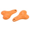Miniatyrbild 3 av 8: 2PCS RC-bilkulmutter i zinklegering, hängande lastbilskulmuttrar för 1/10 bilmodelldekoration utomhus orange