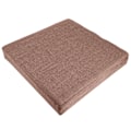 Miniatyrbillede 6 af 8: Husholdnings Firkantet Blød Yoga Gulvpude Aftagelig Vaskbar Meditationsmåtte Pude Kaffe 40 x 6 cm (L x B x H)