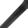 Miniatyrbilde 4 av 8: Realistisk propmikrofon for karaoke danseshow. Øv mikrofonpropp for karaoke svart Black