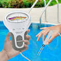 Miniatyrbillede 1 af 4: Vandkvalitetsanalysator, Digital Klor- og Ph Cl2-tester til Swimmingpools, Spa Vandkvalitetsanalysator med Probe til Swimmingpools i Hjemmestørrelse eller S