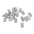 Miniatyrbillede 7 af 8: 20 stk. skægbeads i vikingestil - smukke hårperler - tilbehør til mænd og kvinder