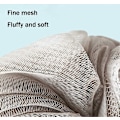 Miniatyrbild 4 av 5: 3 st Dubbelfärgad Plast Mesh Duschboll Loofah Badsvamp Bulk Duschpuffar för Rengöring