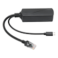Miniatyrbild 8 av 8: POE-splitter med USB-gränssnitt, isoleringsskydd, stödjer IEEE 802.3af, aktiv POE-splitteradapter för hem och kontor