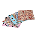 Miniatyrbilde 3 av 8: Leopardprint stoff 19,7 tommers brede assorterte stiler Mykt pustende lett flerbruks quilting stoff for håndverk DIY