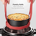 Miniatyrbild 4 av 4: Silikon Sling Bakform 6Qt/8Qt Instant Pot/Ninja Foodi/Multifunktionell Köksmaskin Anti-skållnings Bakform Ångkokare Lyftställ, BPA-fri Silikon Äggkokare