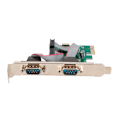 Pikkukuva 3 / 8: Pcie-laajennuskortti PCIE-sarjakortti tietokoneen pöytäkoneen COM-portti PCIE-RS232-liitäntä, kaksoissarjaportin laajennuskortti