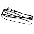 Pikkukuva 6 / 8: 12 säikeen jousipyörän jousen vaihtojousi Recurve-jouselle American Hunting Bow -tarvikkeet 68 tuumaa
