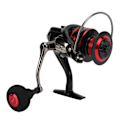 Miniatyrbillede 3 af 8: Metal Spinning Fiskehjul CNC med EVA-greb Metal Rocker Arm Langt Kast Fiskesnøre Hjul FS5000