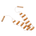 Miniatyrbild 6 av 8: Trä Ryggmassage Roller Lymfdränage Träterapi Massageverktyg För Nacke Ben