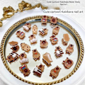 Miniatyrbillede 3 af 4: 20 stk. Søde Akvatiske Delfin Neglekunst Resin Kawaii Cabochon Til Negledekorationer DIY Manicure Tilbehør 20 stk. WSP-005-20
