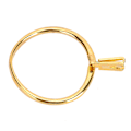 Miniatyrbilde 1 av 8: Profesjonell diamantholder Edelstener Spring Prong Claw Ring Smykker Display Tilbehør Gul (Kort)