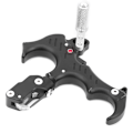 Miniatyrbilde 5 av 8: c5 Aluminium 3/4 Finger Bueskyting Bueslippgrep Bueslipp Hjelpemidler Bueskyting Tilbehør