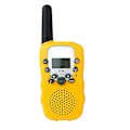 Pikkukuva 3 / 5: Lasten Walkie Talkie -setti 3 kpl, LCD-näyttö, sisäänrakennettu taskulamppu, Vox, sisä- ja ulkoaktiviteetteihin, leirintään, seikkailuihin, 3-12-vuotiaille