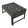 Miniatyrbillede 3 af 8: Sammenklappelig grill i høj temperatur, der er modstandsdygtig over for udendørs grillkulsovn til camping i lille størrelse