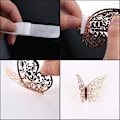 Miniatyrbillede 3 af 4: 12 STK Guld 3D Butterfly Wall Stickers Assorterede Størrelser til Soveværelsesindretning, Bryllupsfest baggrunde