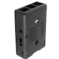 Pikkukuva 6 / 8: Kuori suojaava himmeä laatikkokotelo ABS Raspberry Pi 3B 3B+ D-tyyli ruuveilla (musta)
