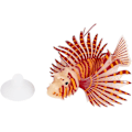 Miniatyrbilde 1 av 5: Glødende Kunstig Løvefisk - Lysende Falsk Fisk for Akvariumdekorasjon (Brun)