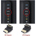 Miniatyrbillede 5 af 5: Hun Connector Adapter HD Konverter Udvidelsesadapter (2 stk)