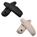 Miniatyrbilde 2 av 4: Mikrofiber Skinn Fører / Passasjerside Sete Armlene Håndtak Deksel Trim For Honda Crv 2010 2011 2012 2013 2014 2015 2016 2017 Zekai Blackpair