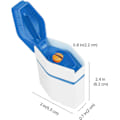 Miniatyrbillede 2 af 5: Pilleknuser & -deler, 3-i-1 Medicin Tabletknuser Splitter Organizer Mini Pillehakker