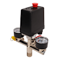 Miniatyrbillede 4 af 8: Luftkompressor Trykregulator Manifold Regulator Måleinstrumenter Automatisk Kontrolventil 0‑12BAR 0‑180PSI