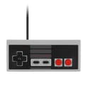 Miniatyrbillede 2 af 8: Klassisk kablet USB-spilhåndtag Spilcontroller oprindeligt designet til NES Mini Host (grå)