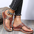Miniatyrbillede 3 af 5: Komfortable Rhinestone Wedge Slippers til kvinder - Skridsikre Sommersandaler38 Sort