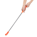 Pikkukuva 8 / 8: 27 tuuman minikaksipuolinen golfputteri sisäharjoitteluun, pehmeä kumipääputteri lapsille, oranssi