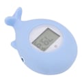 Miniatyrbillede 4 af 8: Hvalformet babybadekar vandtermometer lydløs alarm spædbarn baby badekar flydende legetøj temperaturtermometer