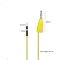 Miniatyrbillede 2 af 5: 10 stk. Multimeter Testledninger, Banan Testledning Stabelbar Bananstik til Breadboard Han Jumperledninger, Ledningskabel med Clips