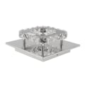 Miniatyrbilde 5 av 8: LED-taklampe 3 lysfarger moderne dekorative firkantede falske krystall mini lysekrone for stue korridor 85‑265V