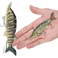 Miniatyrbilde 3 av 8: 11cm Plast Kunstig Agnsøke Fiske Agn Multiseksjon Synkende Wobbler Kroker Utstyr(JM040-4)