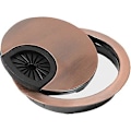 Miniatyrbillede 2 af 5: 4 stk. Kabelgennemføring til skrivebord Bordgennemføring Zinklegering Diameter 50 mm