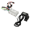Miniatyrbillede 3 af 8: Elektrisk cykelstyresæt 36V 48V 350W 13A styreenhed 128DX tommelfingergas LCD-panel tilbehør til konvertering af elektrisk cykel