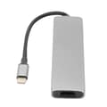 Miniatyrbillede 5 af 8: 6 i 1 Type-C til HD Multimedia Interface Hub Adapter Konverter USB3.0 Video Audio Interface