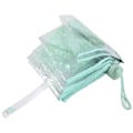 Miniatyrbillede 3 af 5: 1PC Transparent Folde Paraply Moderigtigt Prinsesse Paraply Cherry Blossom # Lysegrøn