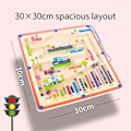 Miniatyrbild 3 av 5: Magnetisk Alfabet Labyrint Magnetisk Färg- och Nummerlabyrint - Leksaker