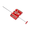 Miniatyrbillede 7 af 8: 30 45 90 Vinklet Borguide Udvidet Positionering Multi Vinkel Træbearbejdning Bor Jig