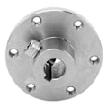 Miniatyrbilde 5 av 8: 12mm flenskobling i rustfritt stål RC Key Hub Shaft Coupling for RC Model Motors