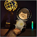 Miniatyrbilde 5 av 5: Søt Astronaut Harpiks Nattlys for Barnerom Dekorativ Lampe Gave