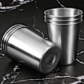Miniatyrbild 4 av 5: Rostfria krossäkra drickskoppar - 8oz (230ml) - Set om 6