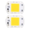 Miniatyrbild 2 av 8: High Power LED Chip SMD COB integrerade ljussändare komponenter 30W lamppärlor (varma)