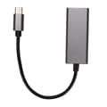 Miniatyrbillede 8 af 8: Ethernet-adapter USB C til RJ45 Ethernet Grå Stabil Transmission Type C-adapter til MacBook Pro til Galaxy S9/S8/Note 9 1000 MB
