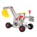 Miniatyrbillede 7 af 8: DIY Samlesæt Byggeklodser Metal Ingeniørbil Børn Læringslegetøj Model865