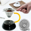 Miniatyrbild 5 av 8: Rostfritt stål hushålls kaffefilterkopp Kaffedroppfilterverktyg