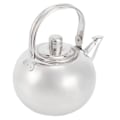 Miniatyrbild 7 av 8: 304 Rostfritt Stål Tekanna Platt Botten Induktionskokare Vattenkokare Tekanna med FilterSilver 14cm 1L