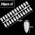 Miniatyrbilde 2 av 5: DIY Manikyr Tilbehør: 120stk Falske Negl Tips Display Stativ